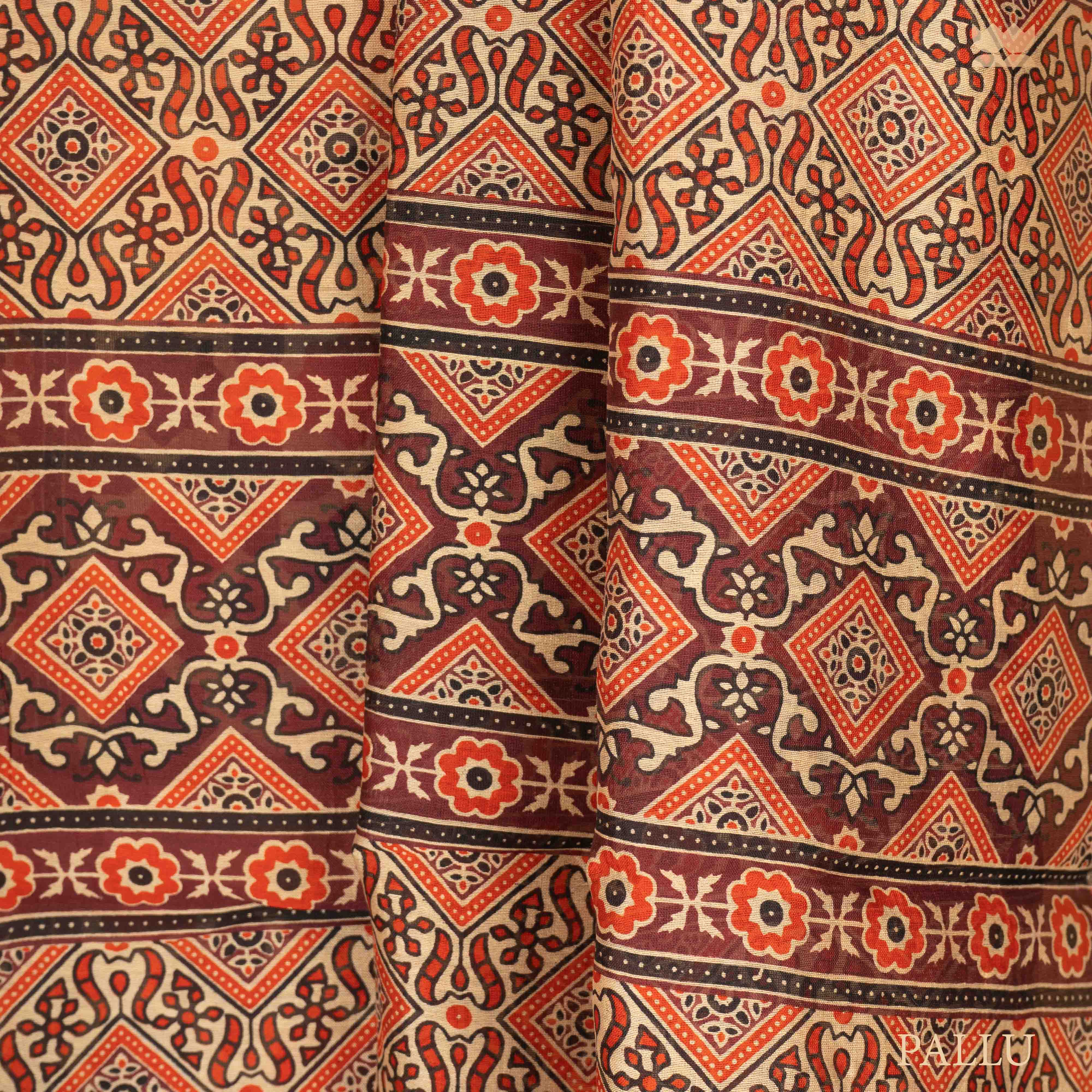 Hastakala Kalamkari Saree