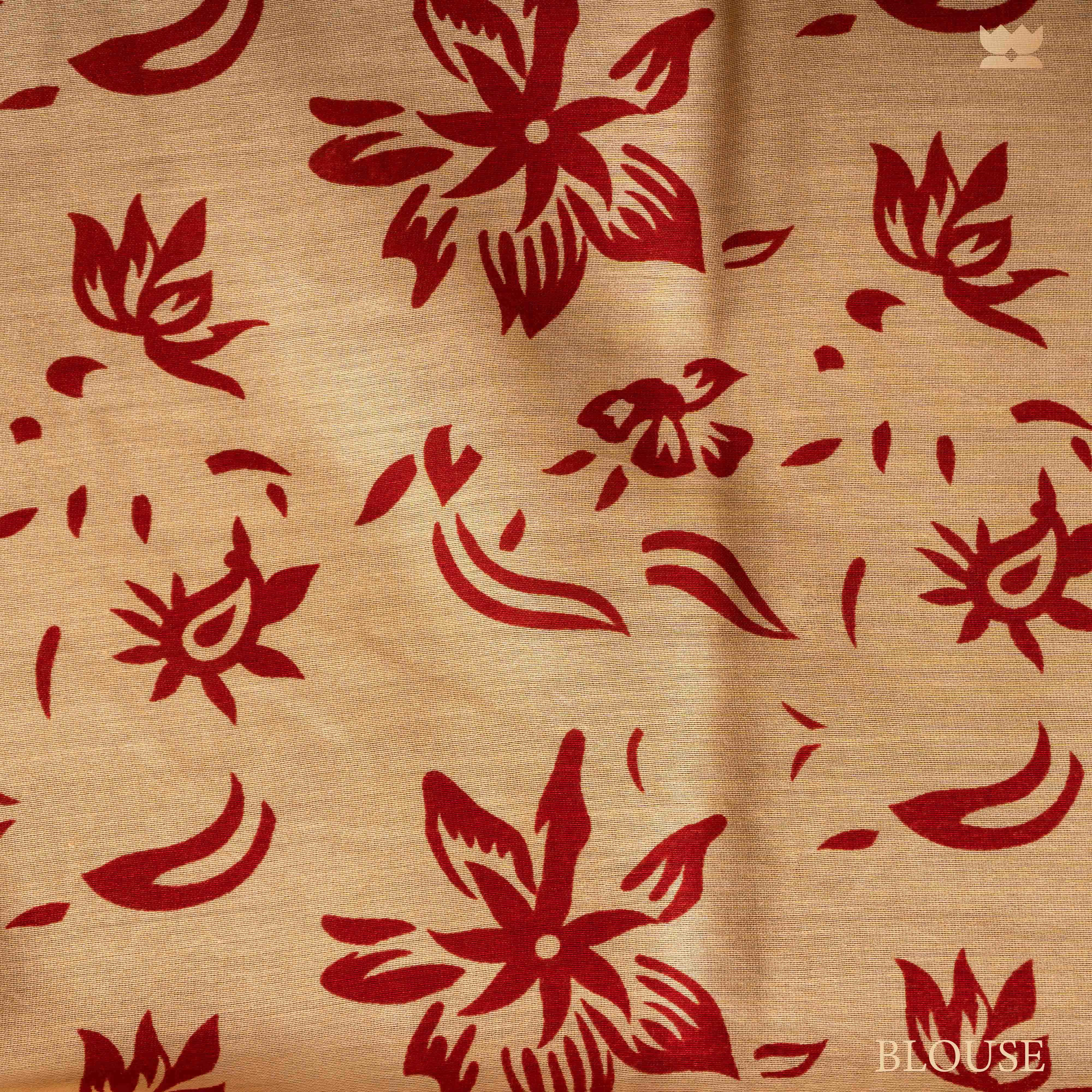 Bagru Dusky Vibe Chanderi Cotton