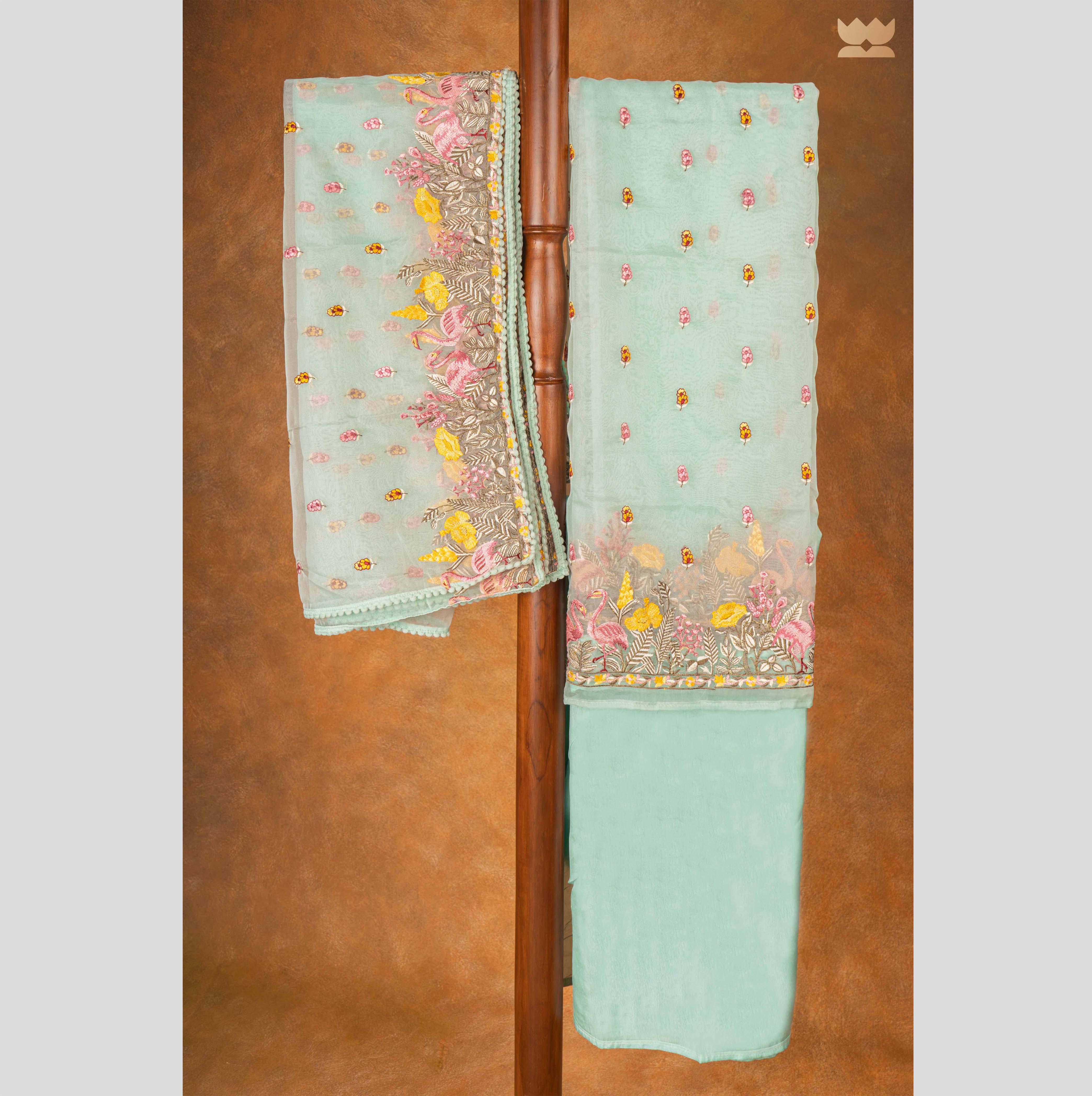 Parsigara Organza Suit Set