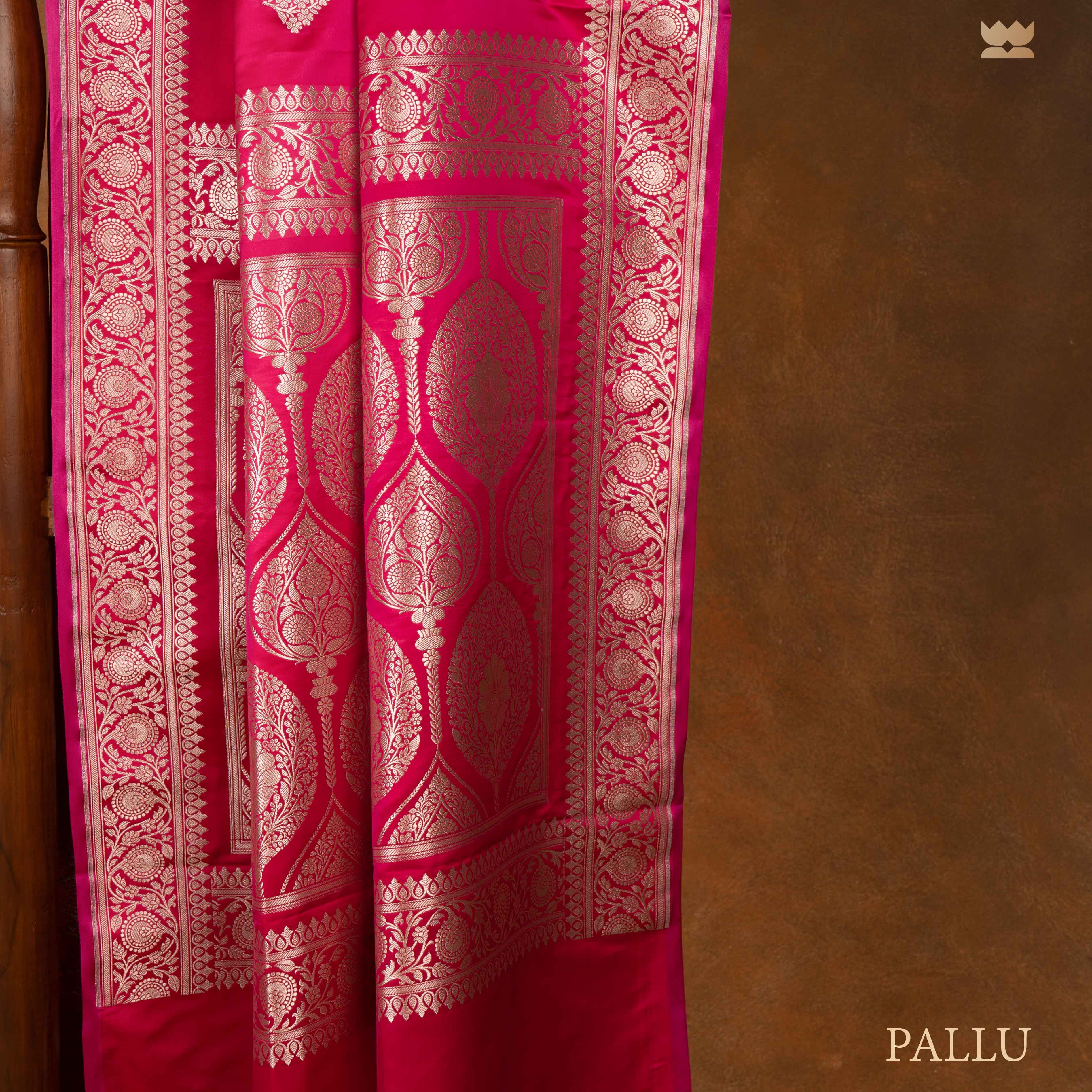 Tejaswini Banarasi Mashru Silk Saree