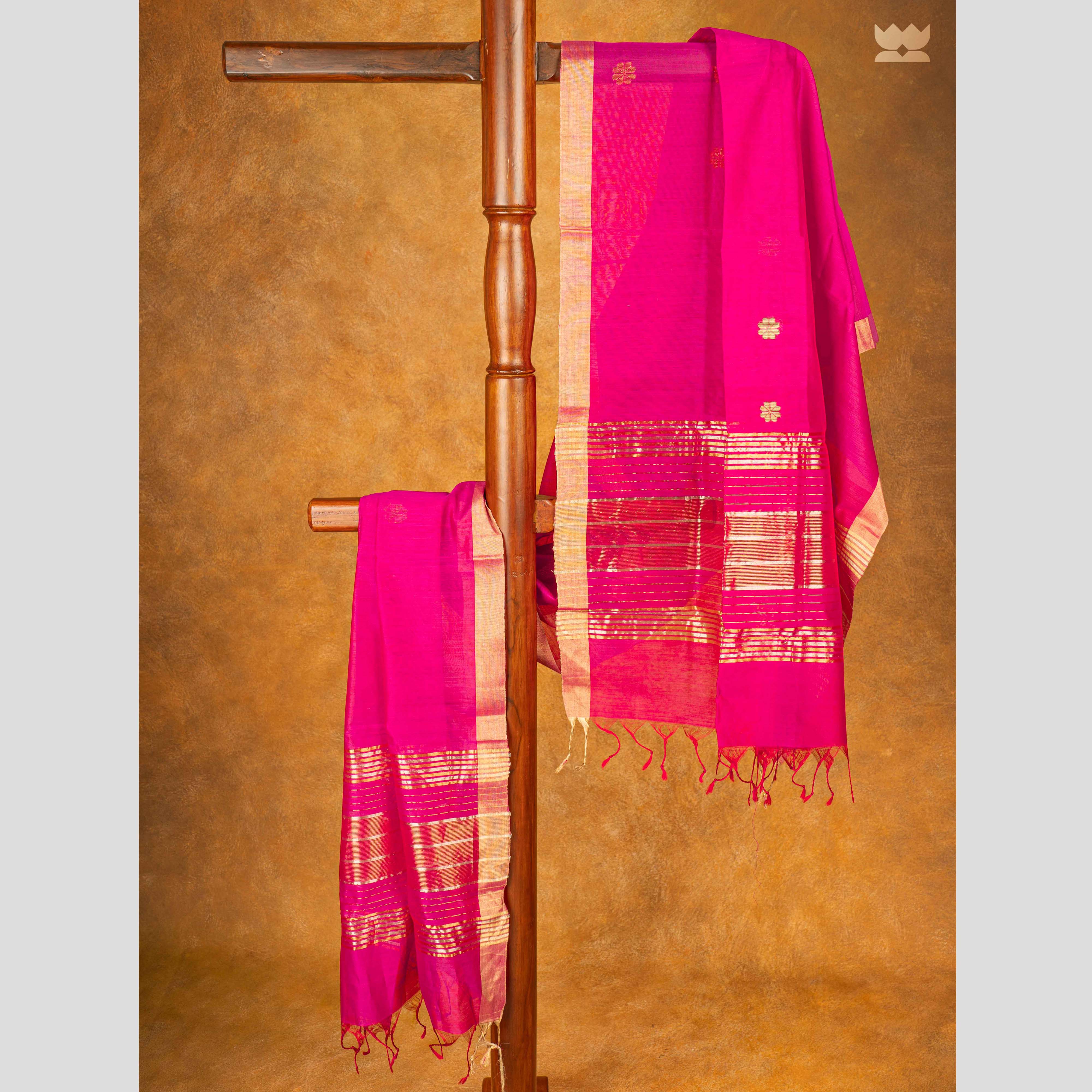 Golden Weave Charm Dupatta