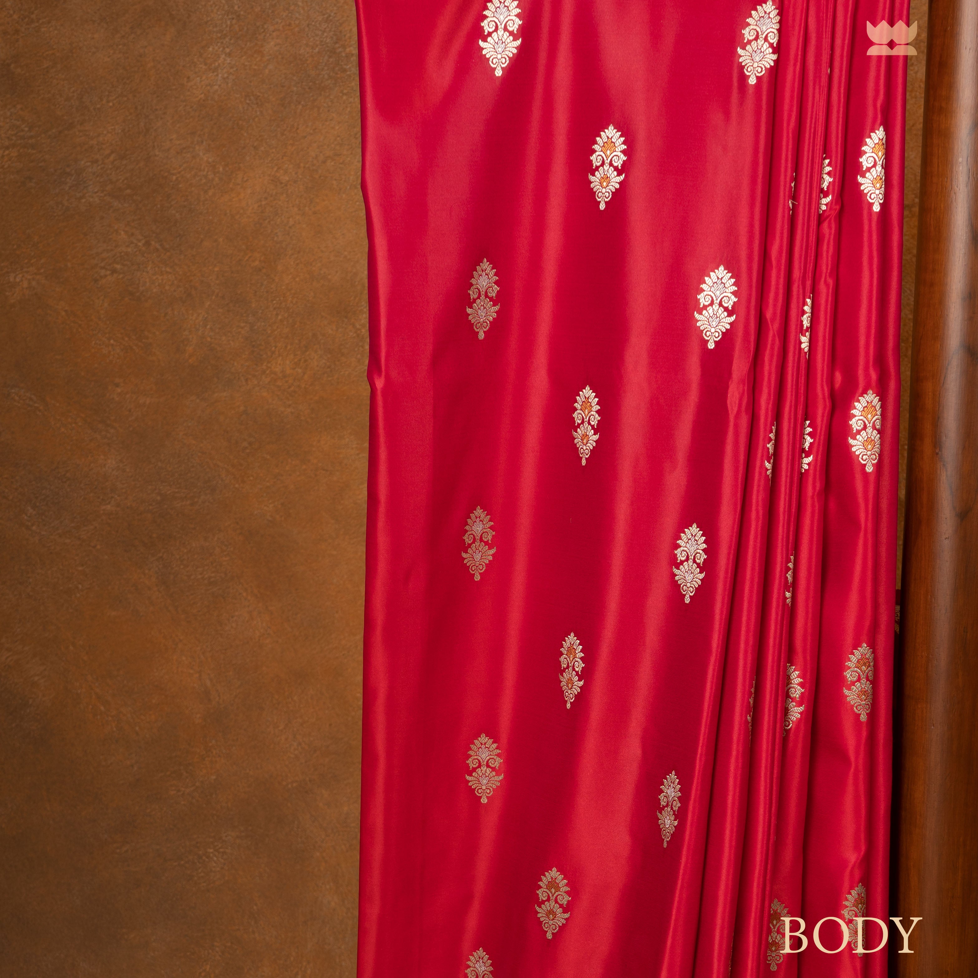 Ratnaveni Banarasi Mashru Silk Saree