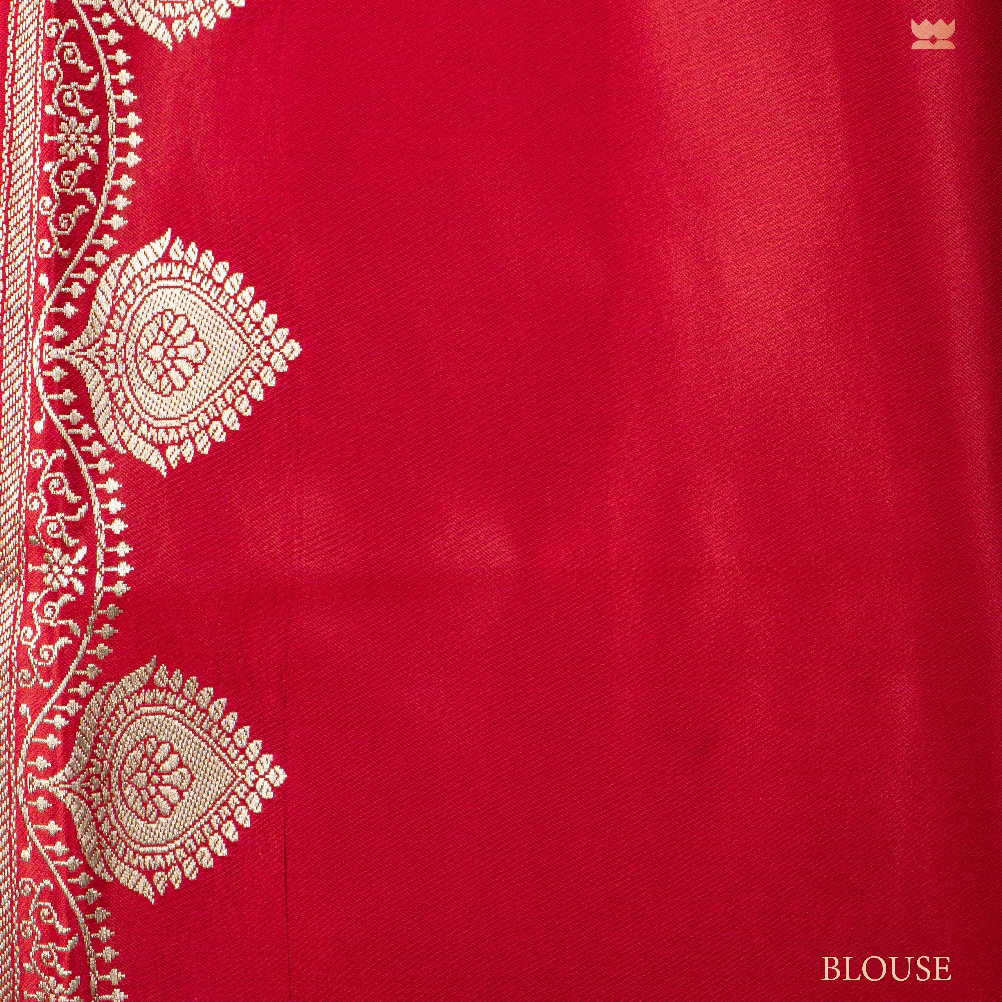 Ratnaveni Banarasi Mashru Silk Saree