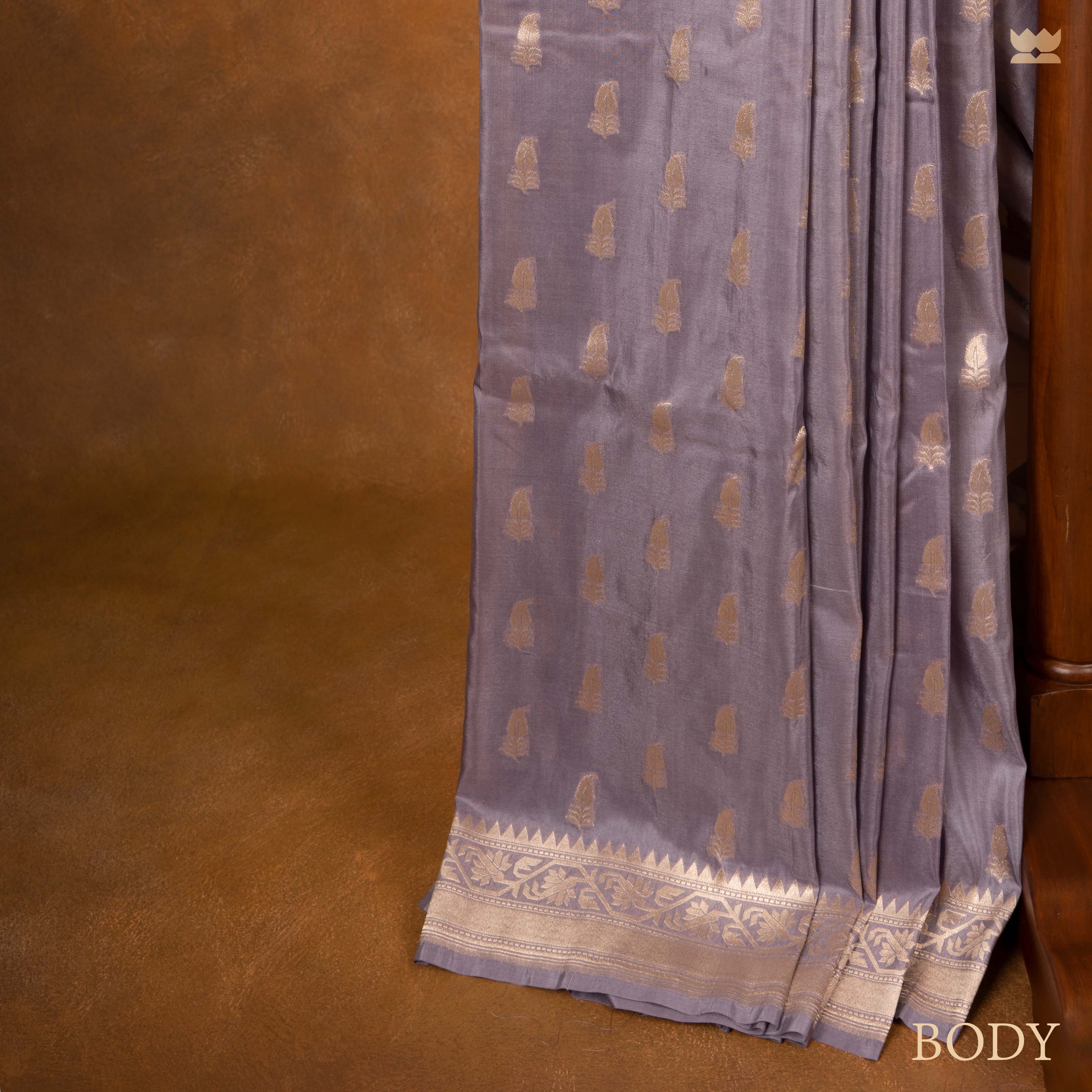 Raj Tarangini Georgette Silk Banarasi Saree