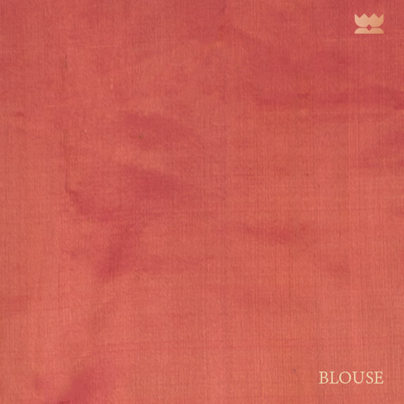 Gulabi Usha Tanchoi Banarasi Silk Saree