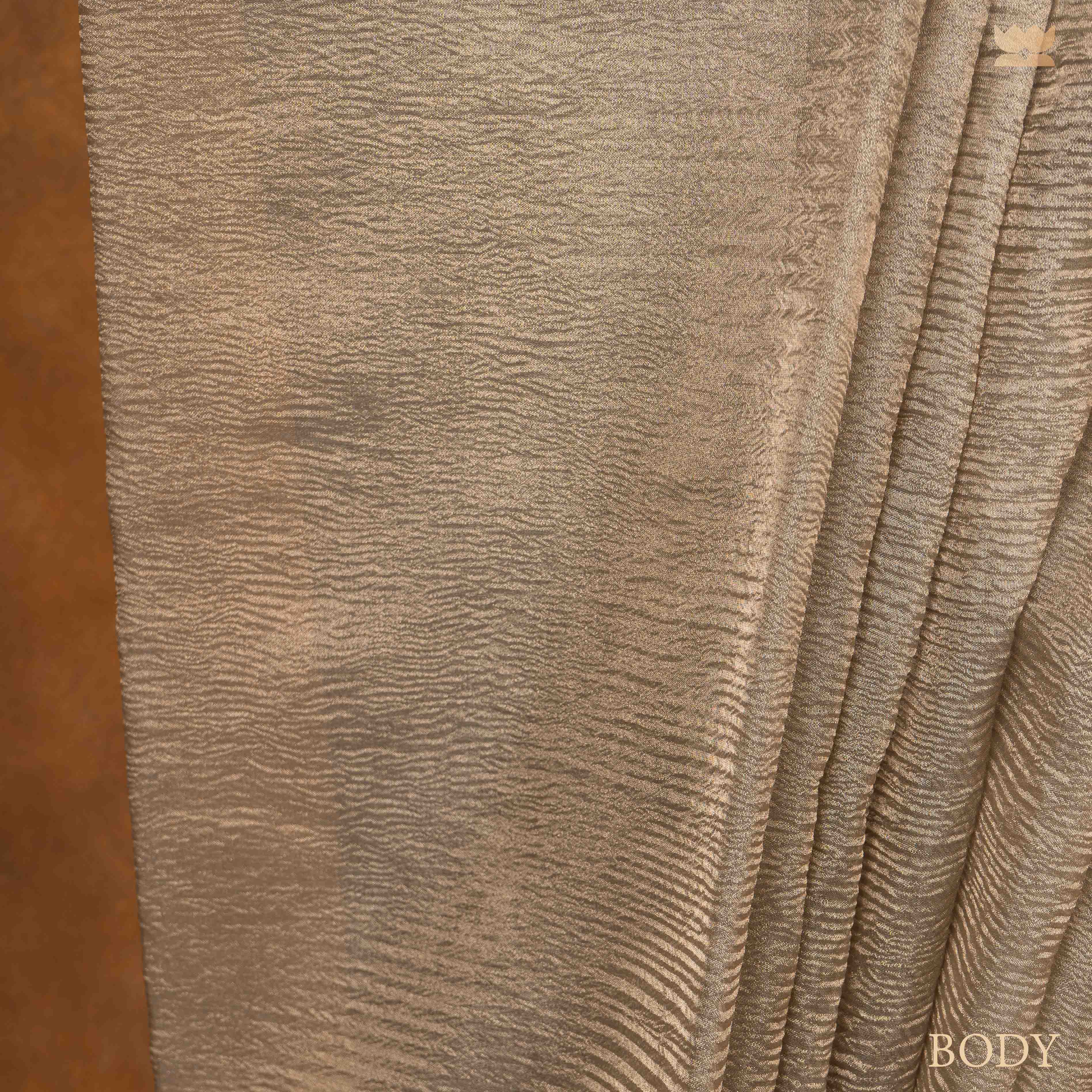 Kanak Crushed Semi Organza Saree