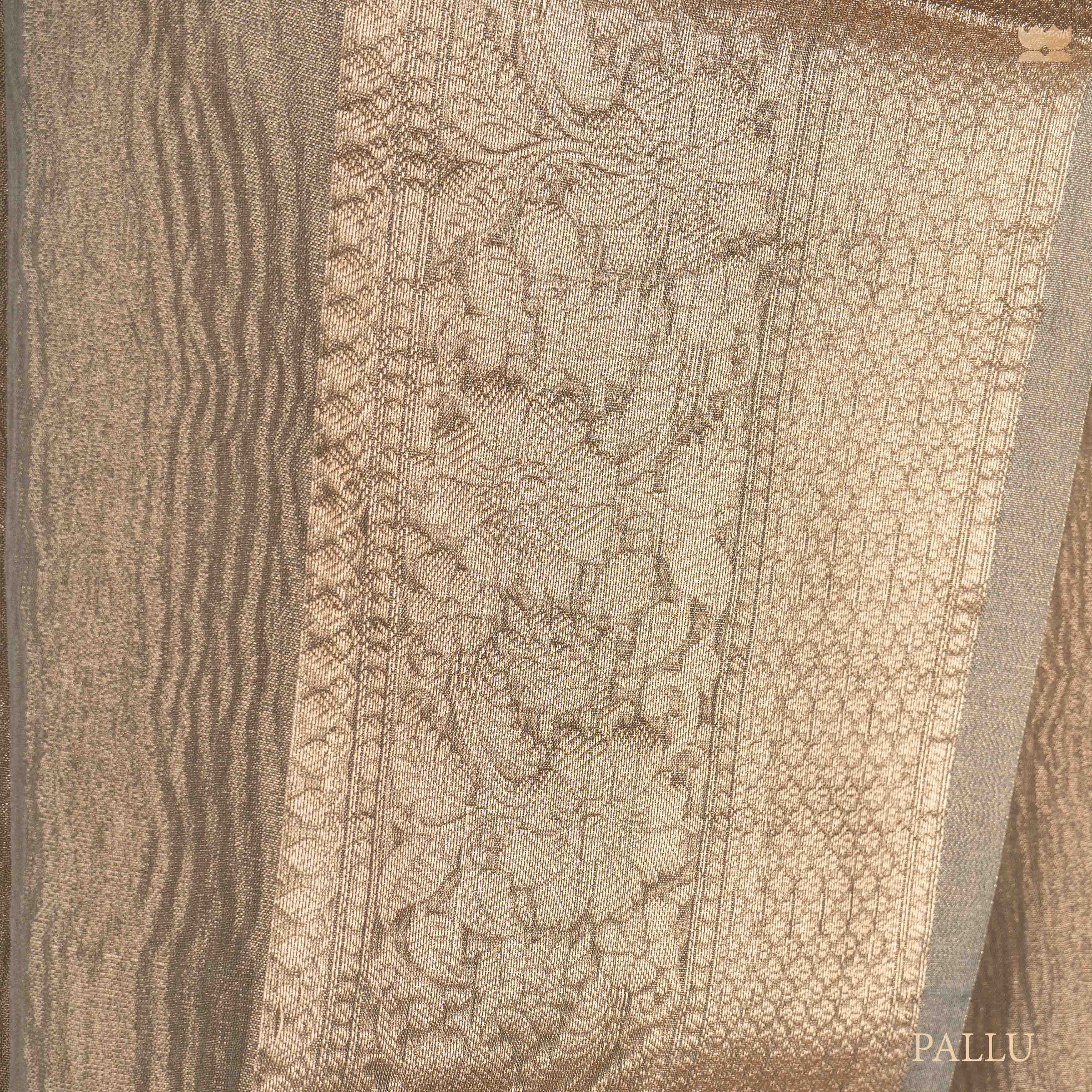 Kanak Crushed Semi Organza Saree