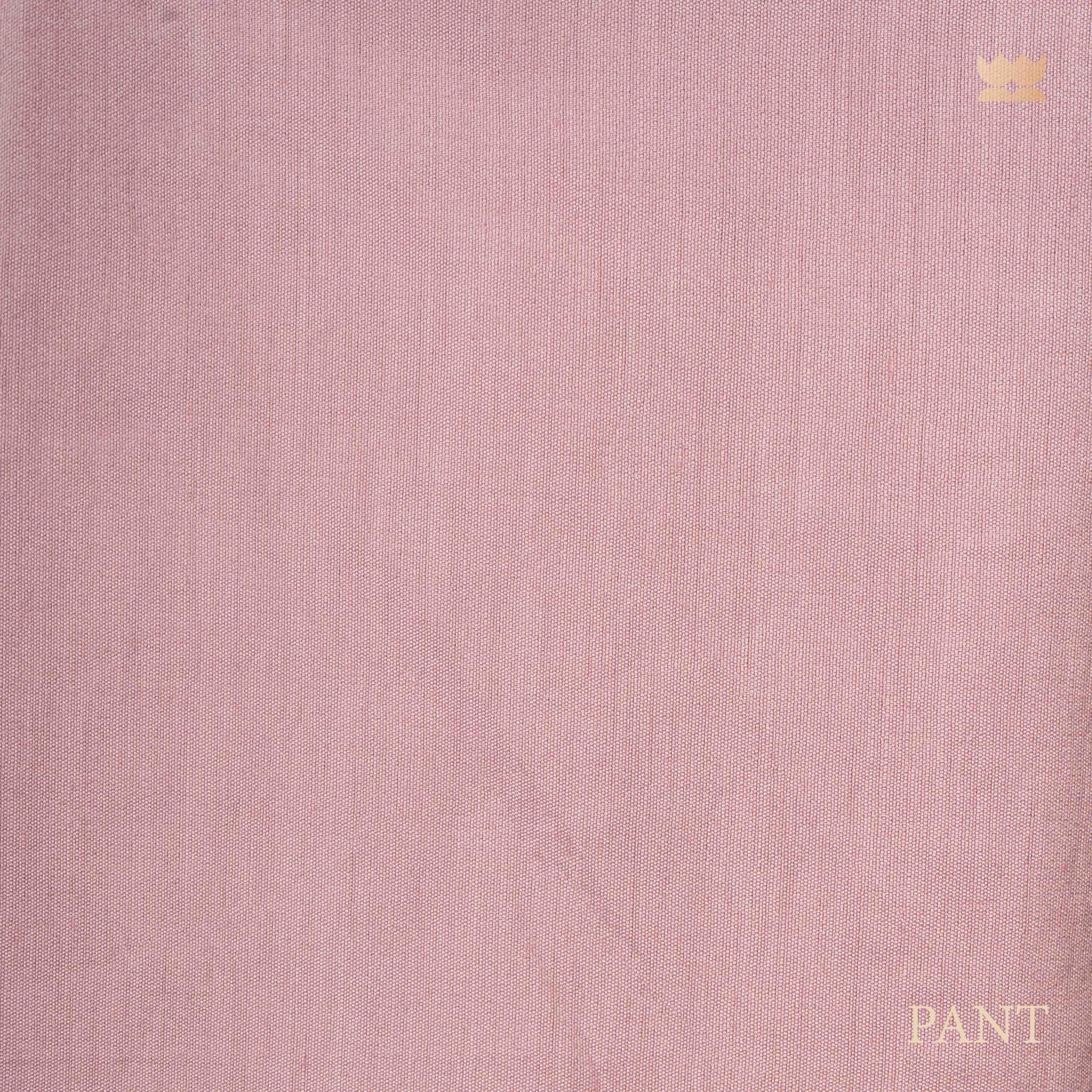 Pink Chanderi Suit with Organza Dupatta