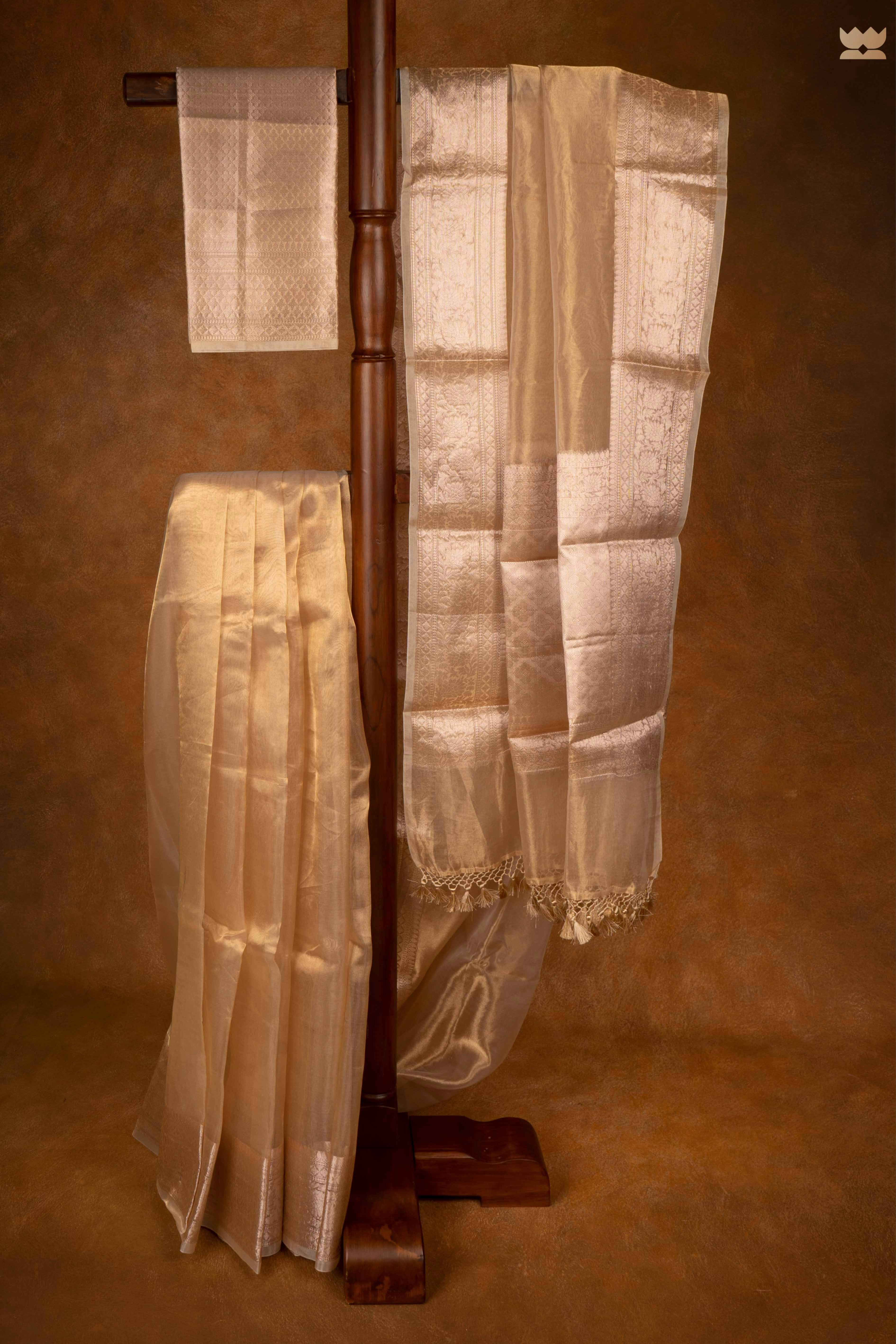 Swarna Laxmi Organza Silk Saree