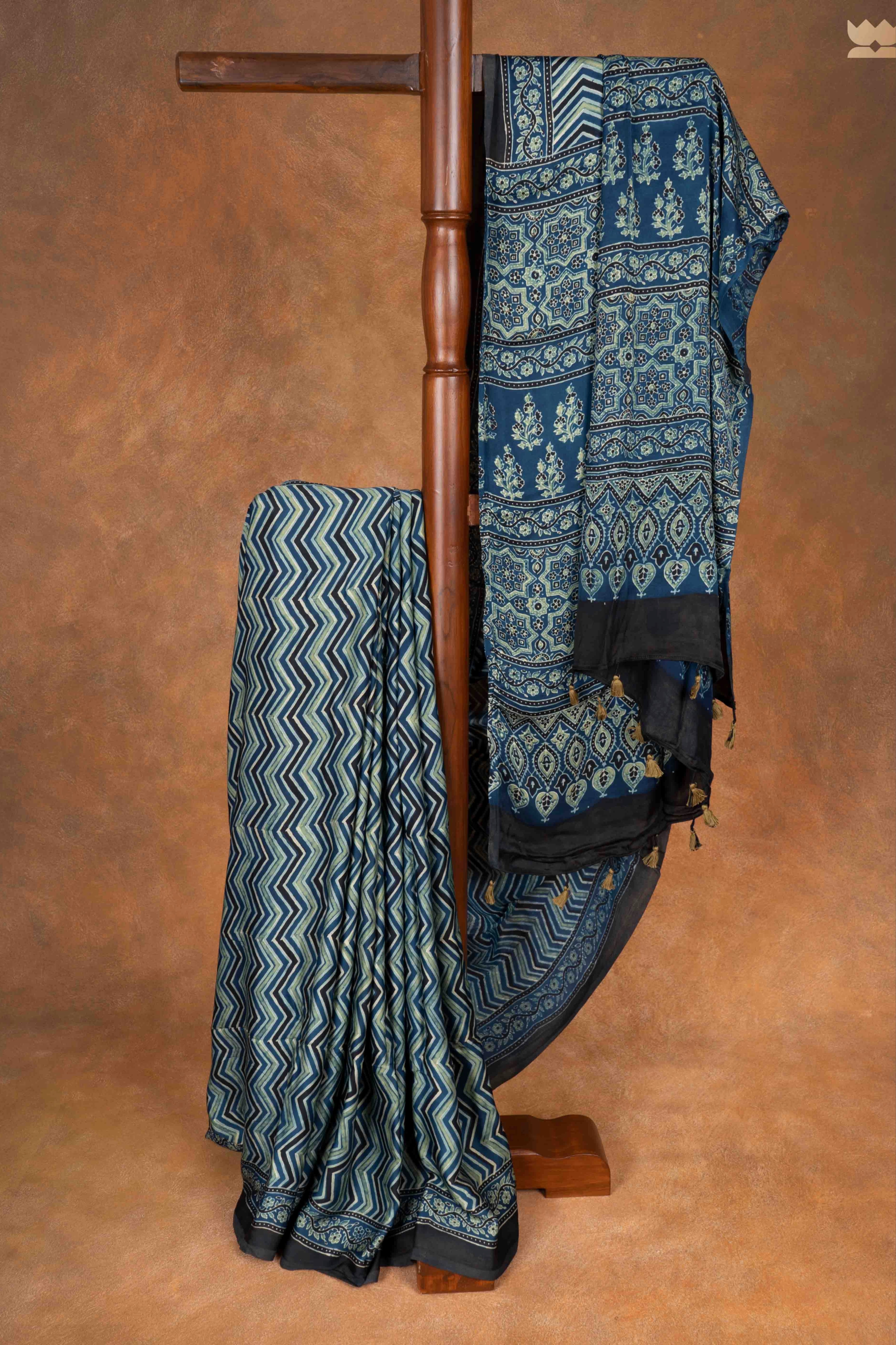 Neel Modal Silk Saree