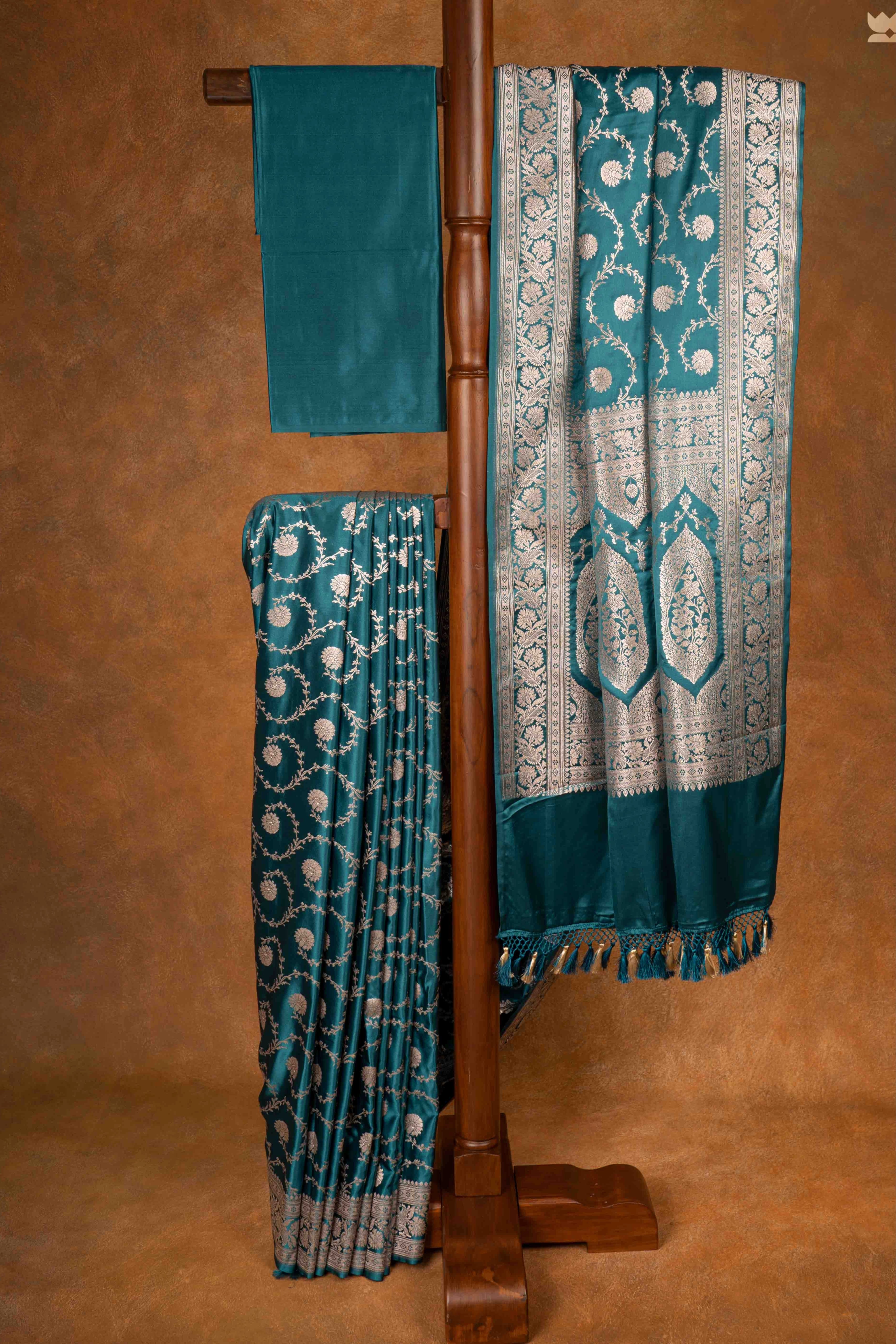 Mayuri Banarasi Mashru Silk Saree