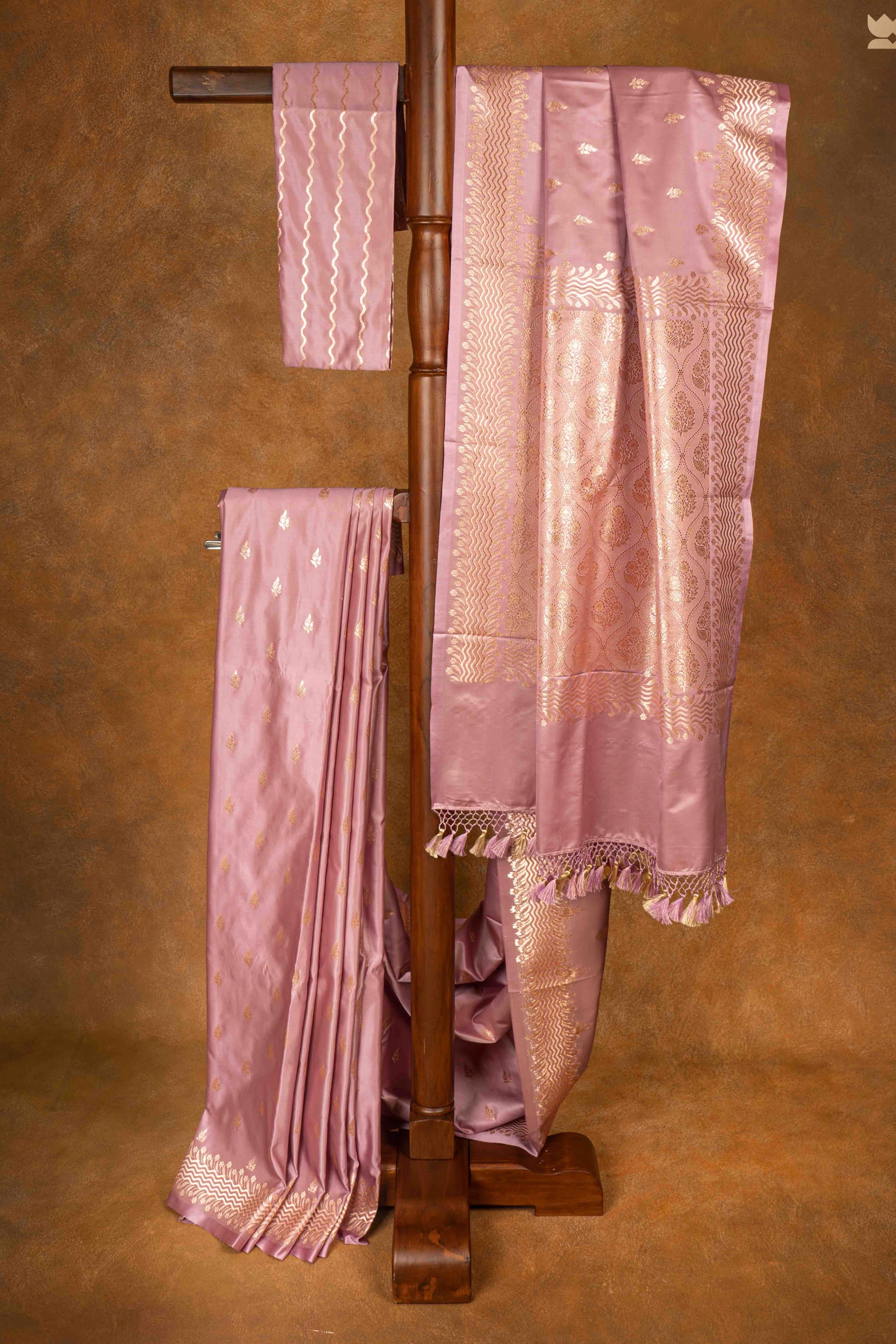 Tarangini Banarasi Mashru Silk Saree