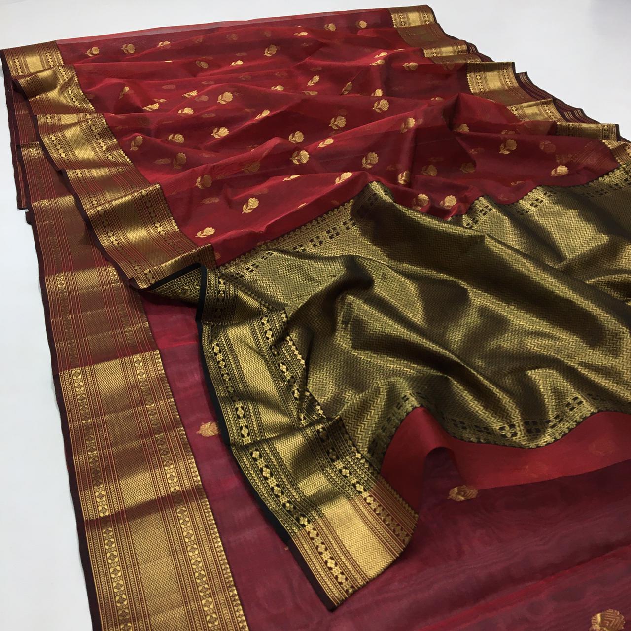 Padmarekha Chanderi Silk Saree