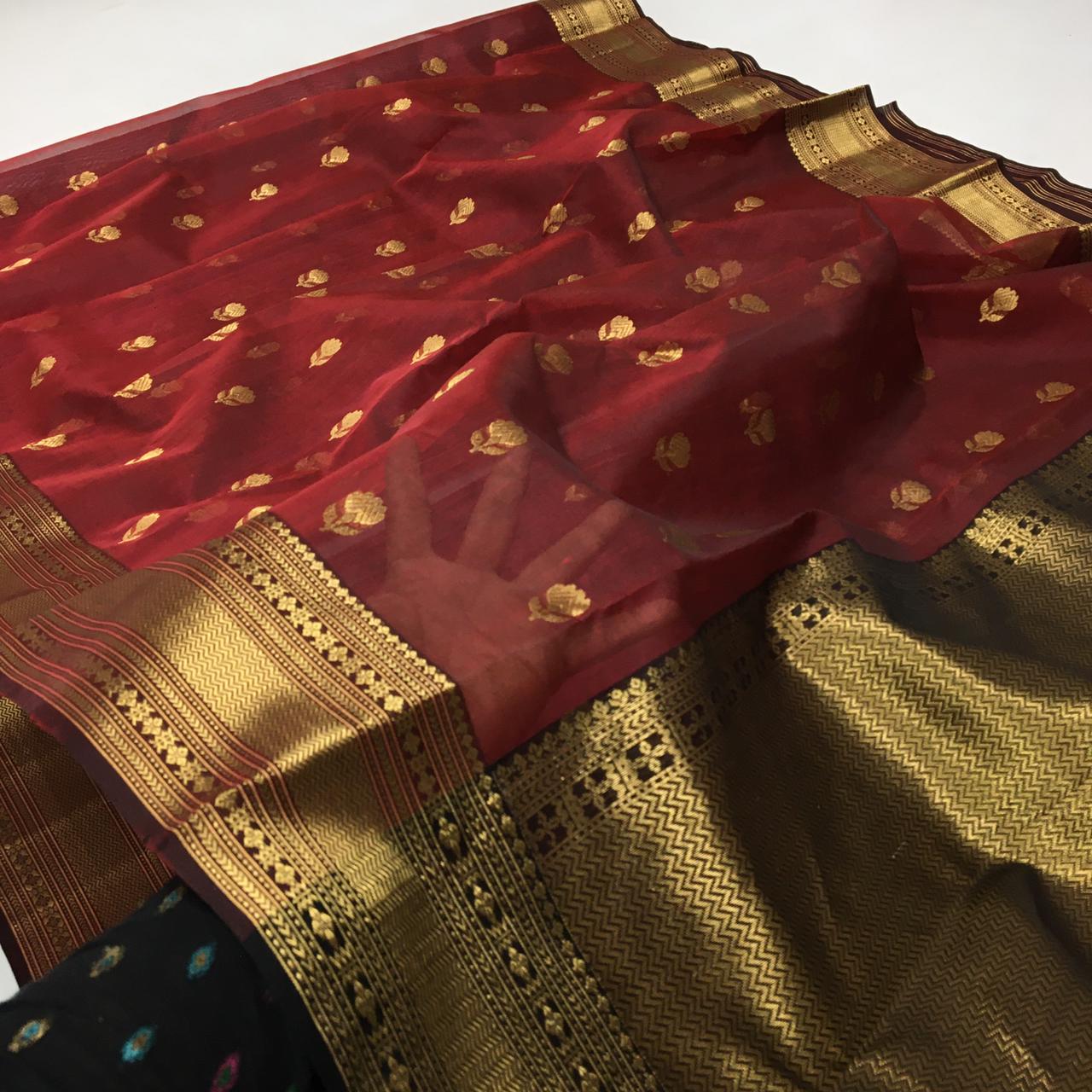 Padmarekha Chanderi Silk Saree