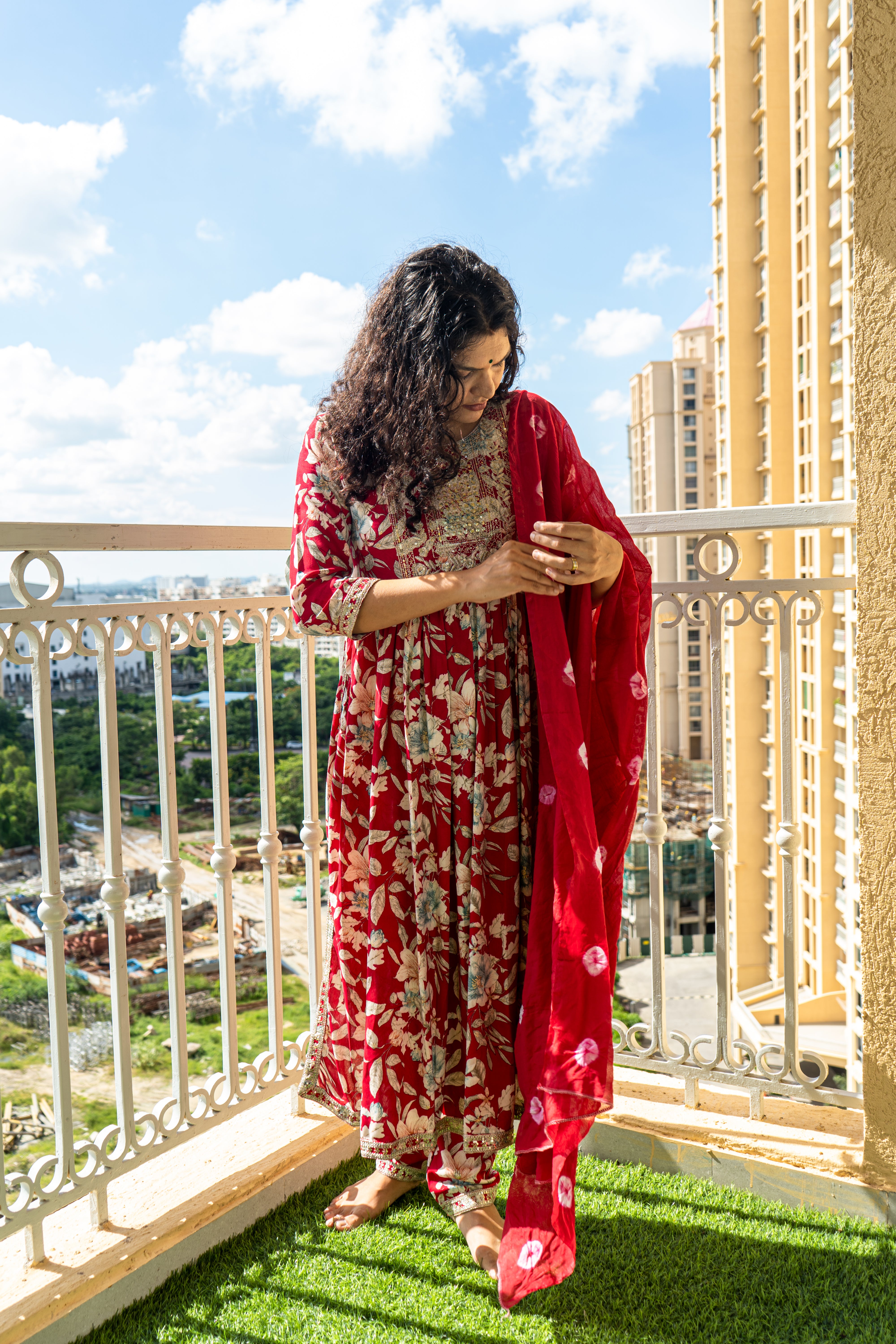 Scarlet Blossom Suit