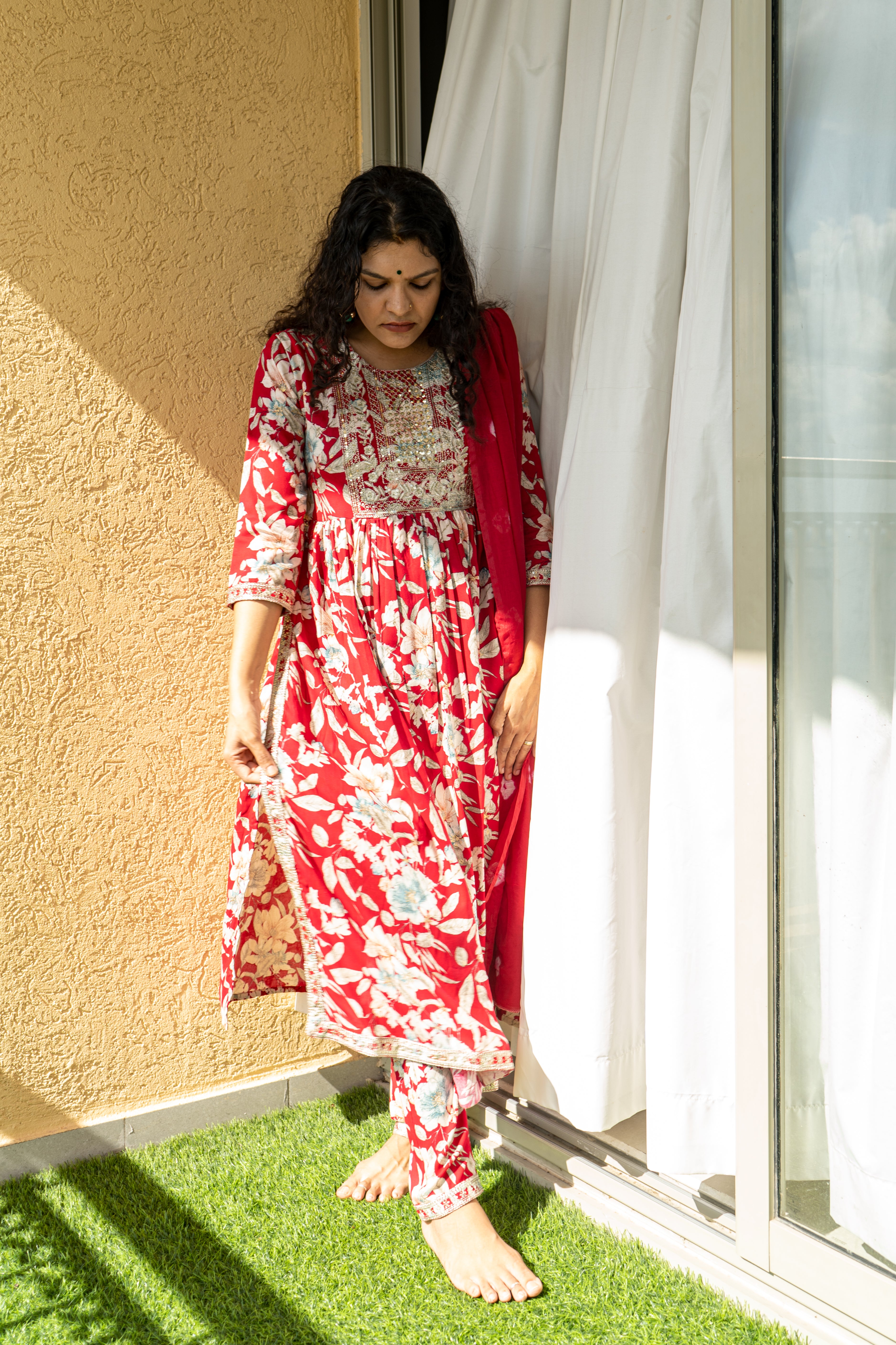 Scarlet Blossom Suit