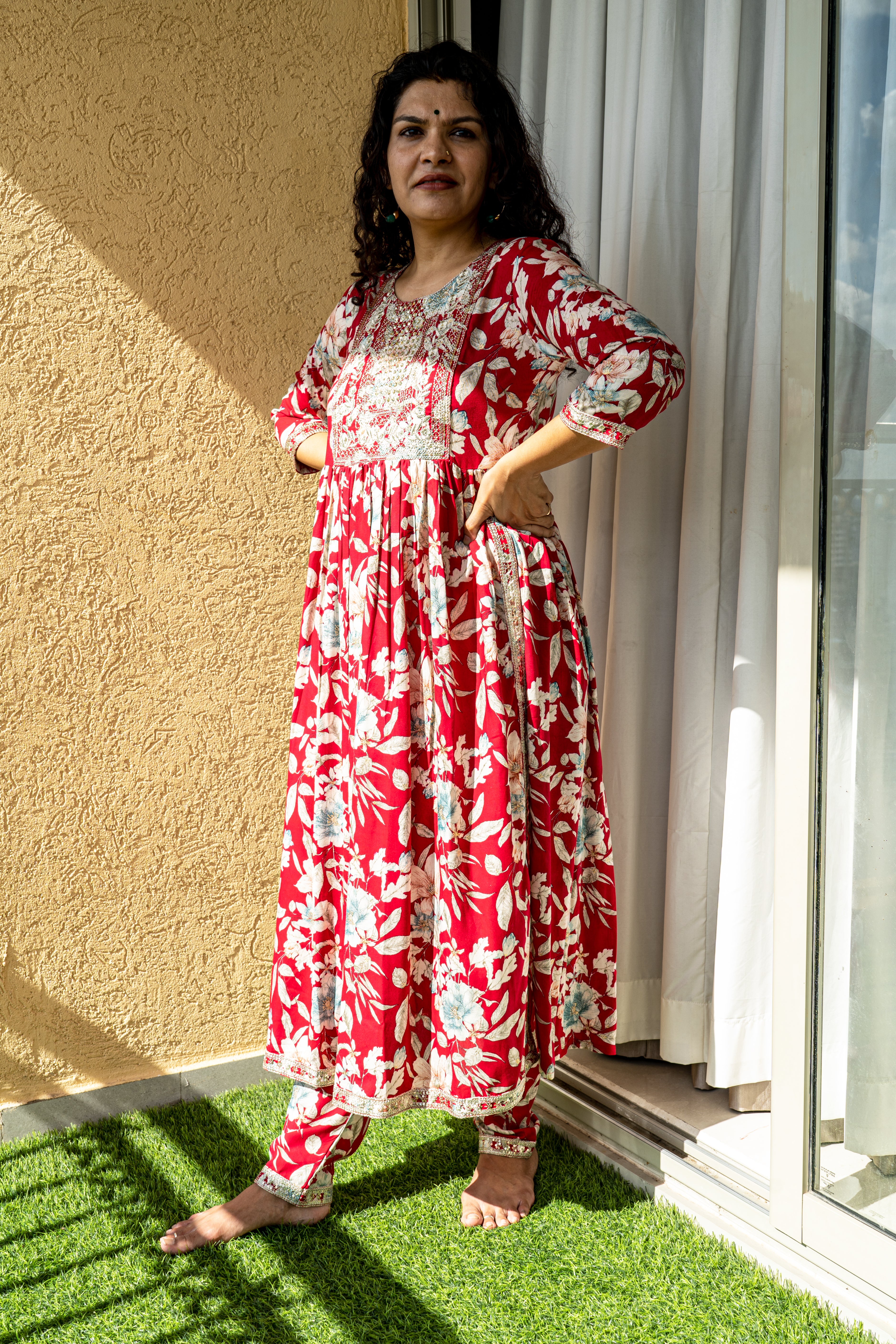 Scarlet Blossom Suit