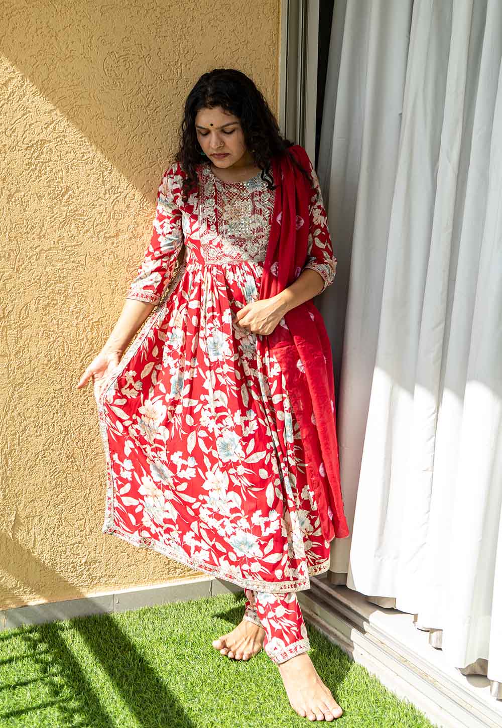 Scarlet Blossom Suit