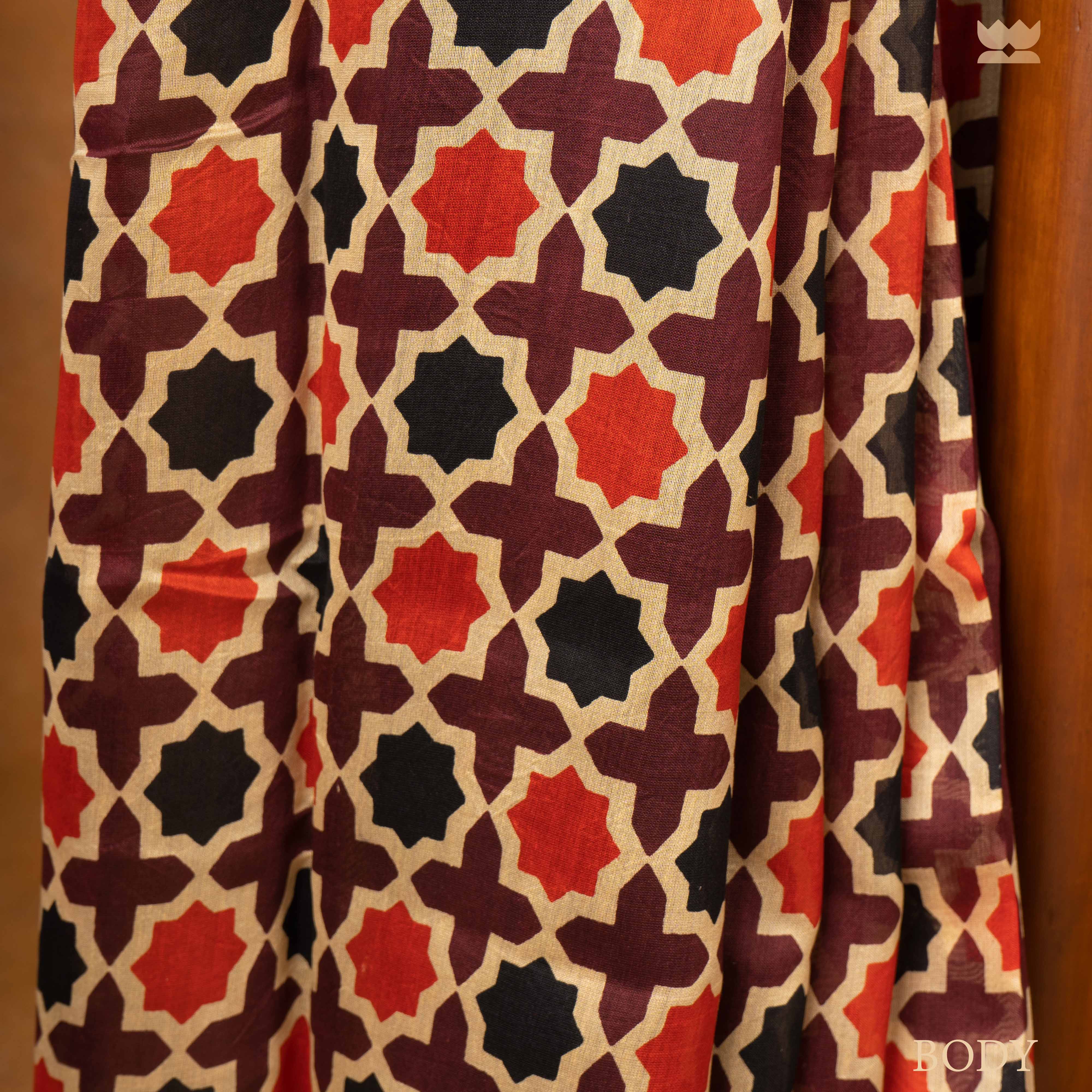Hastakala Kalamkari Saree