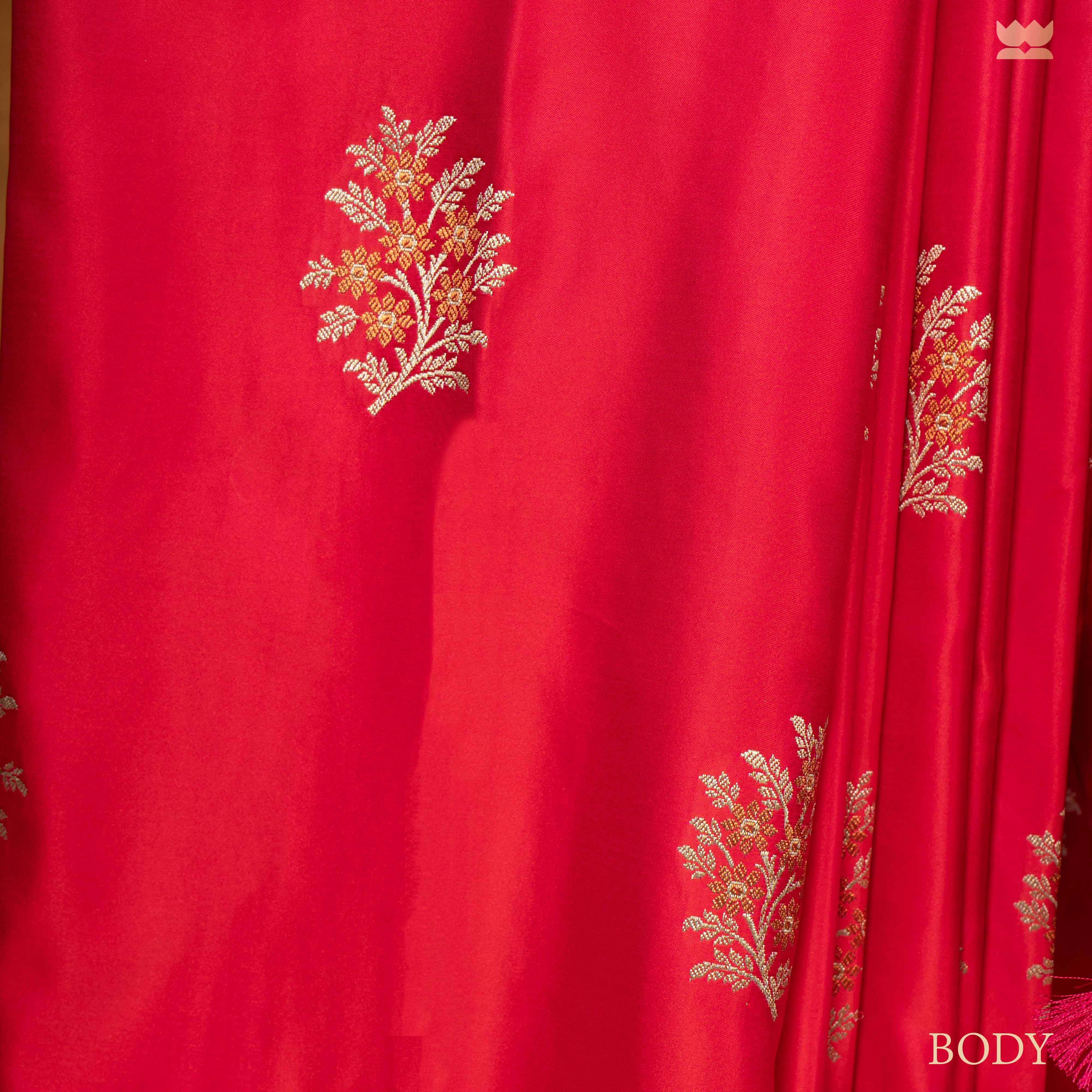 Vadhu Shobha Banarasi Mashru Silk Saree