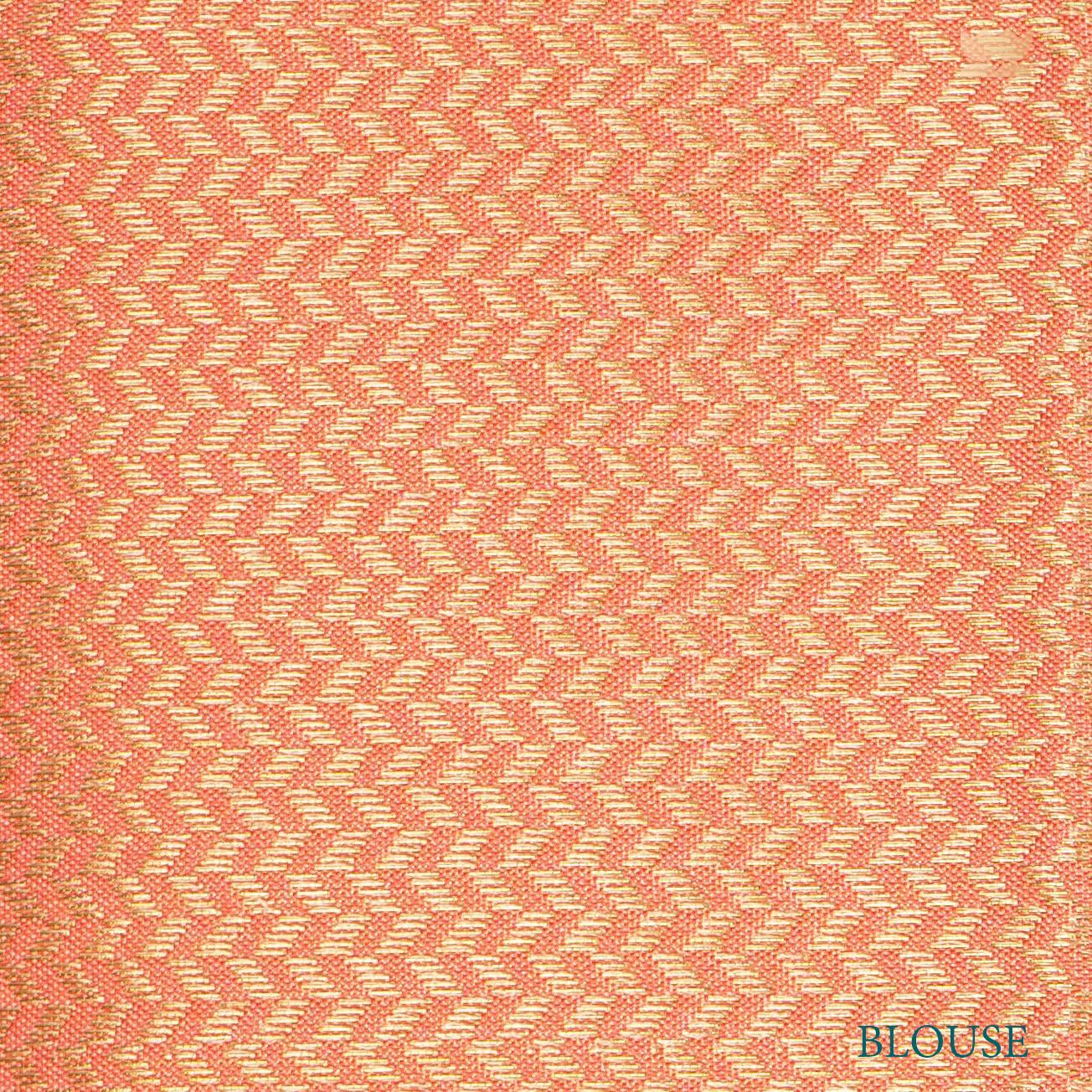 Peach Banarasi Art Silk