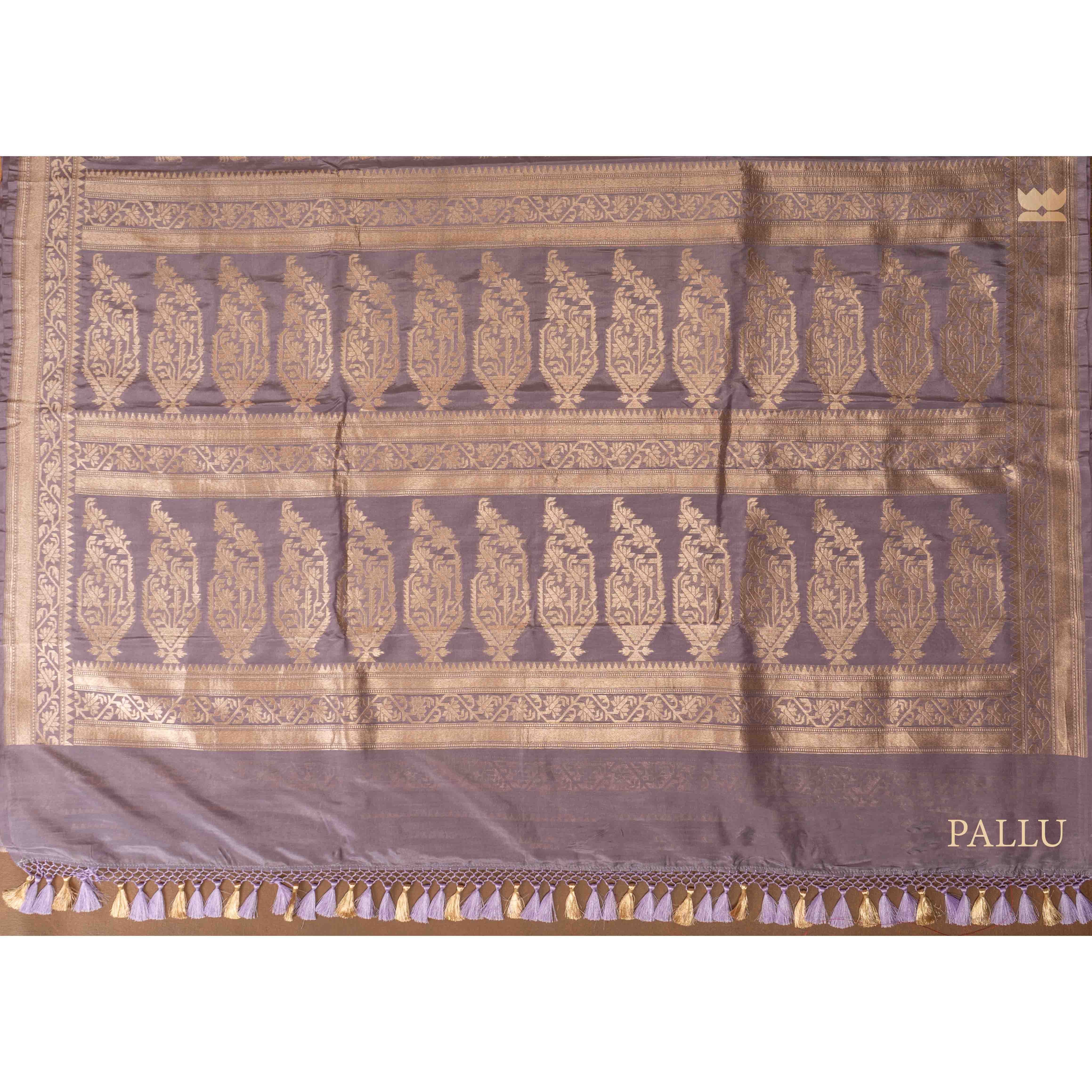 Raj Tarangini Georgette Silk Banarasi Saree