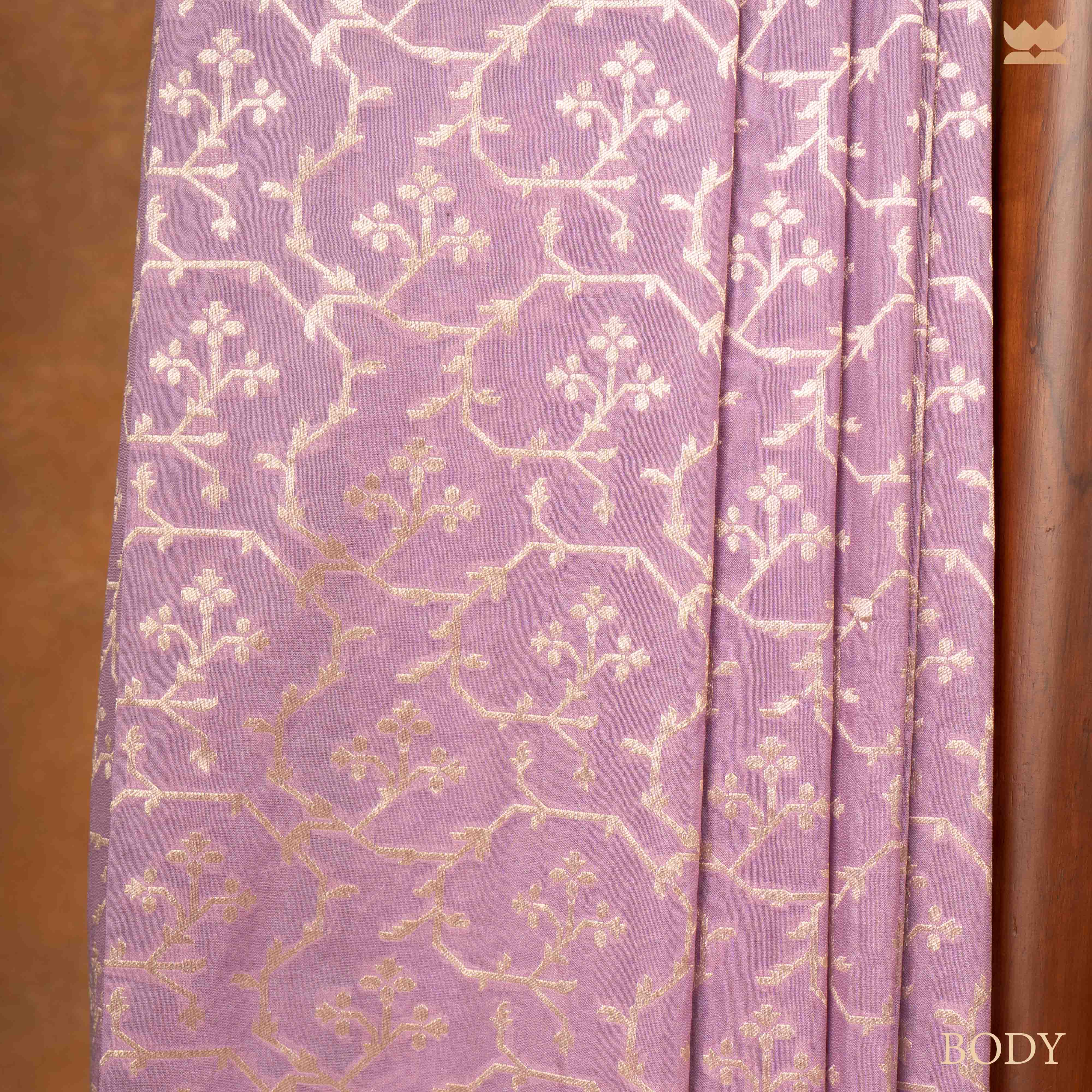 Vaijayanti Georgette Silk Banarasi Saree