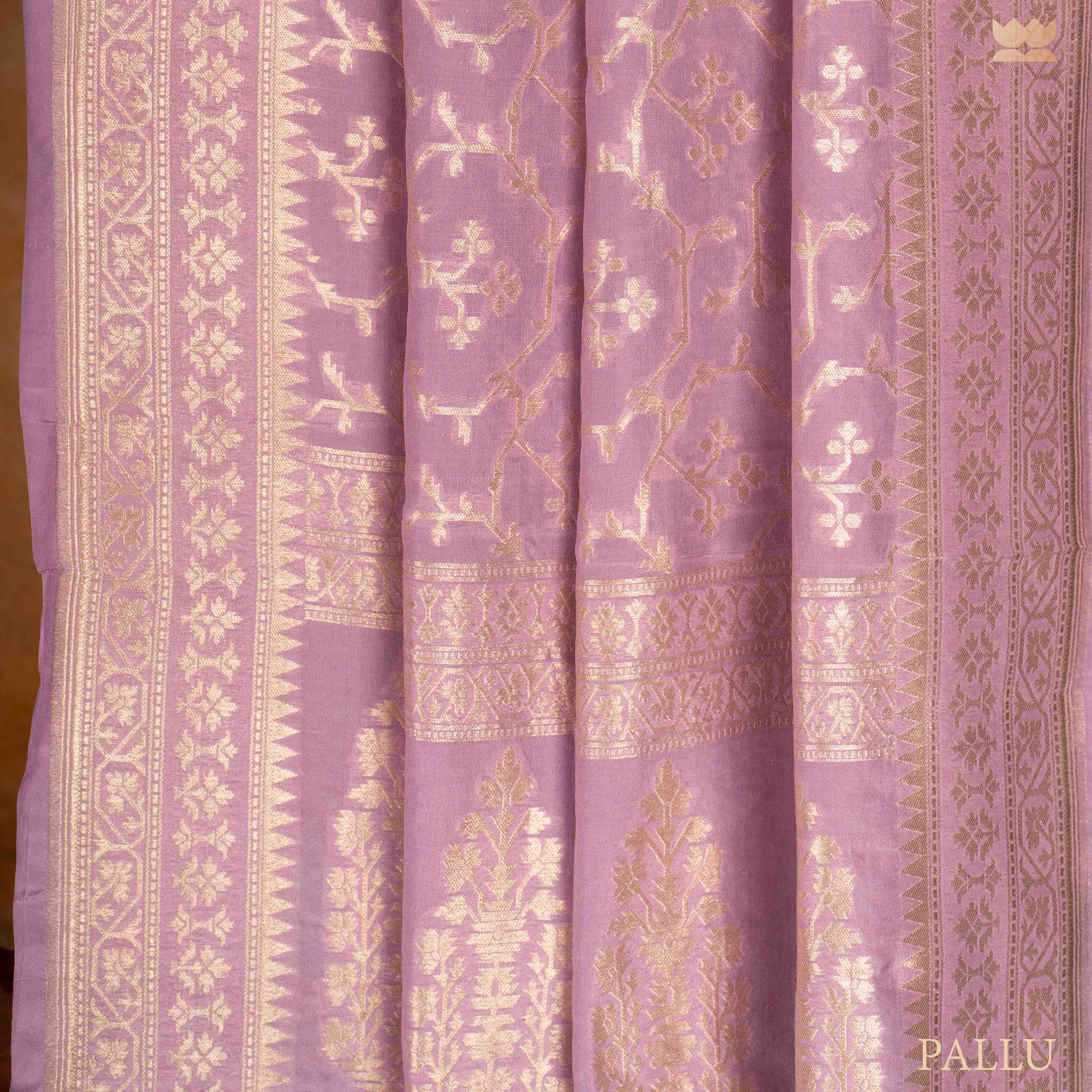 Vaijayanti Georgette Silk Banarasi Saree
