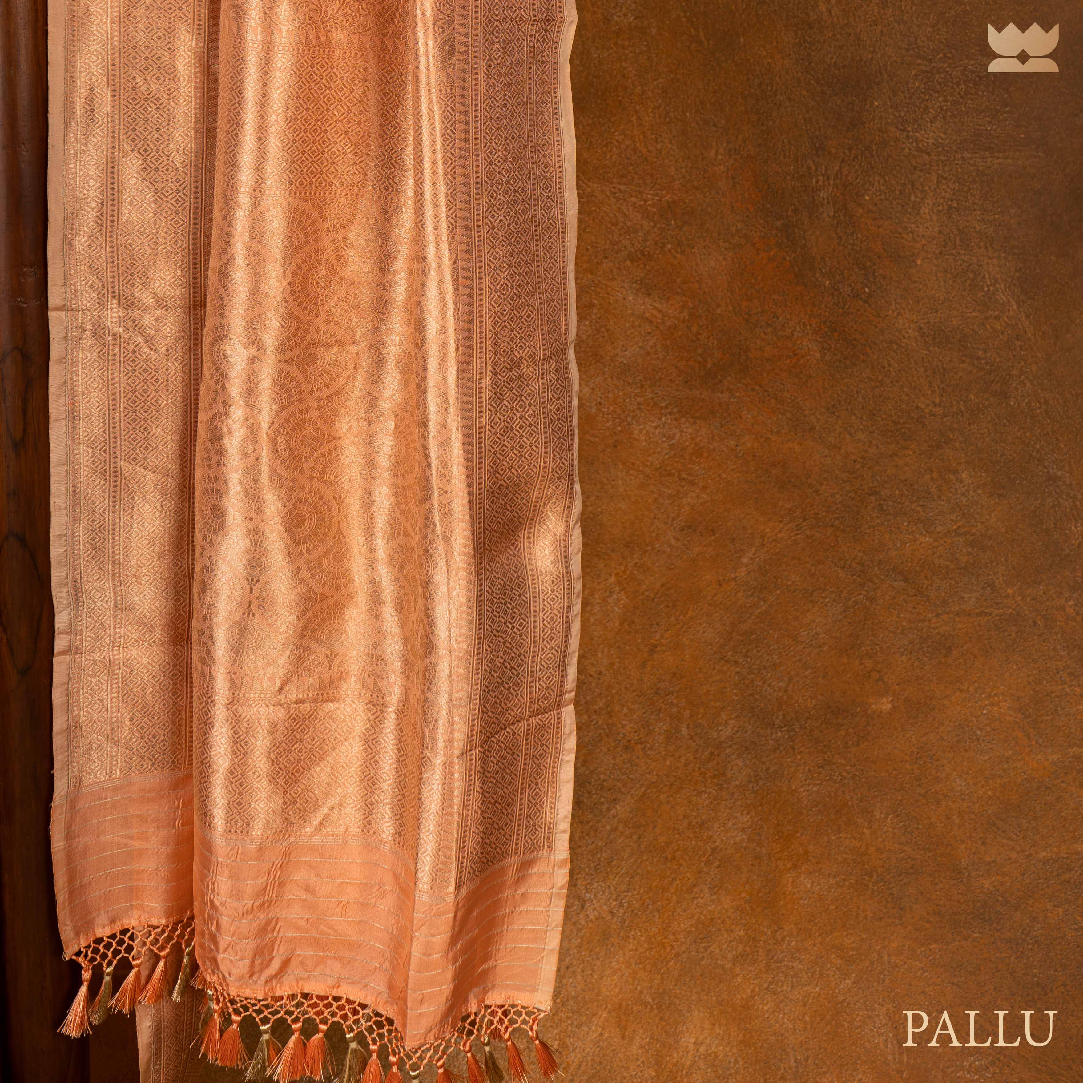 Koshkaari Brocade Silk Banarasi Saree