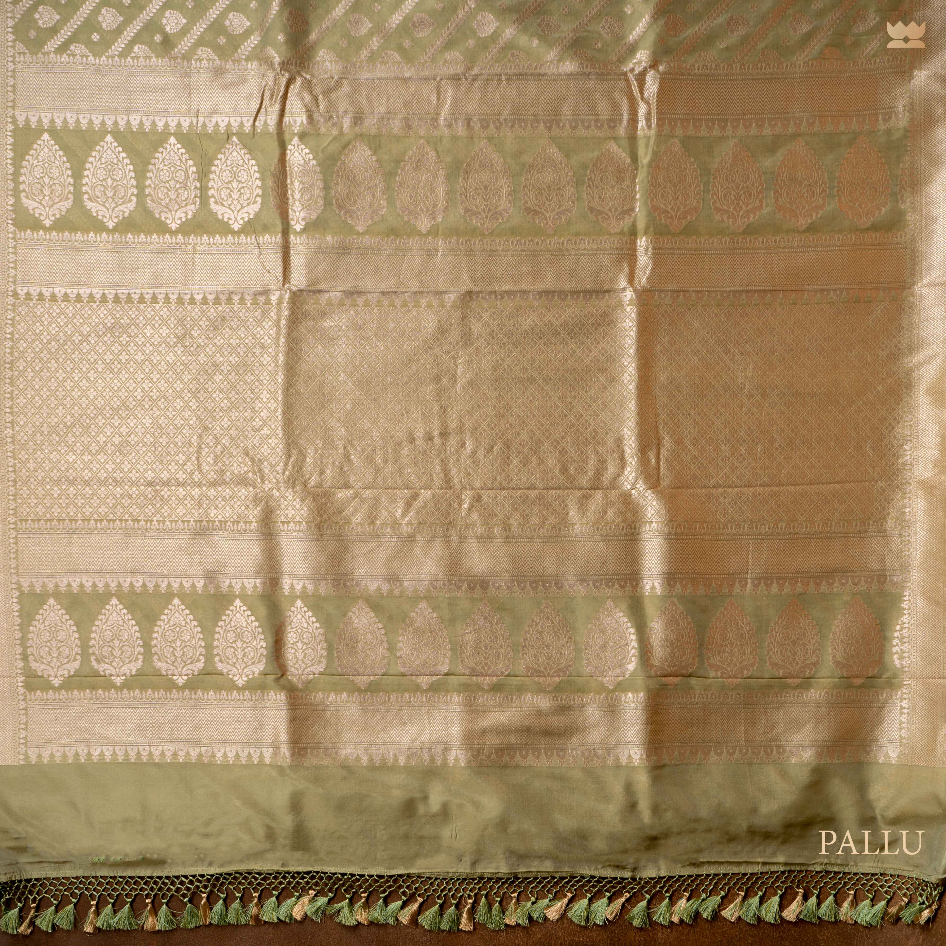 Swarnajaal Georgette Silk Banarasi Saree