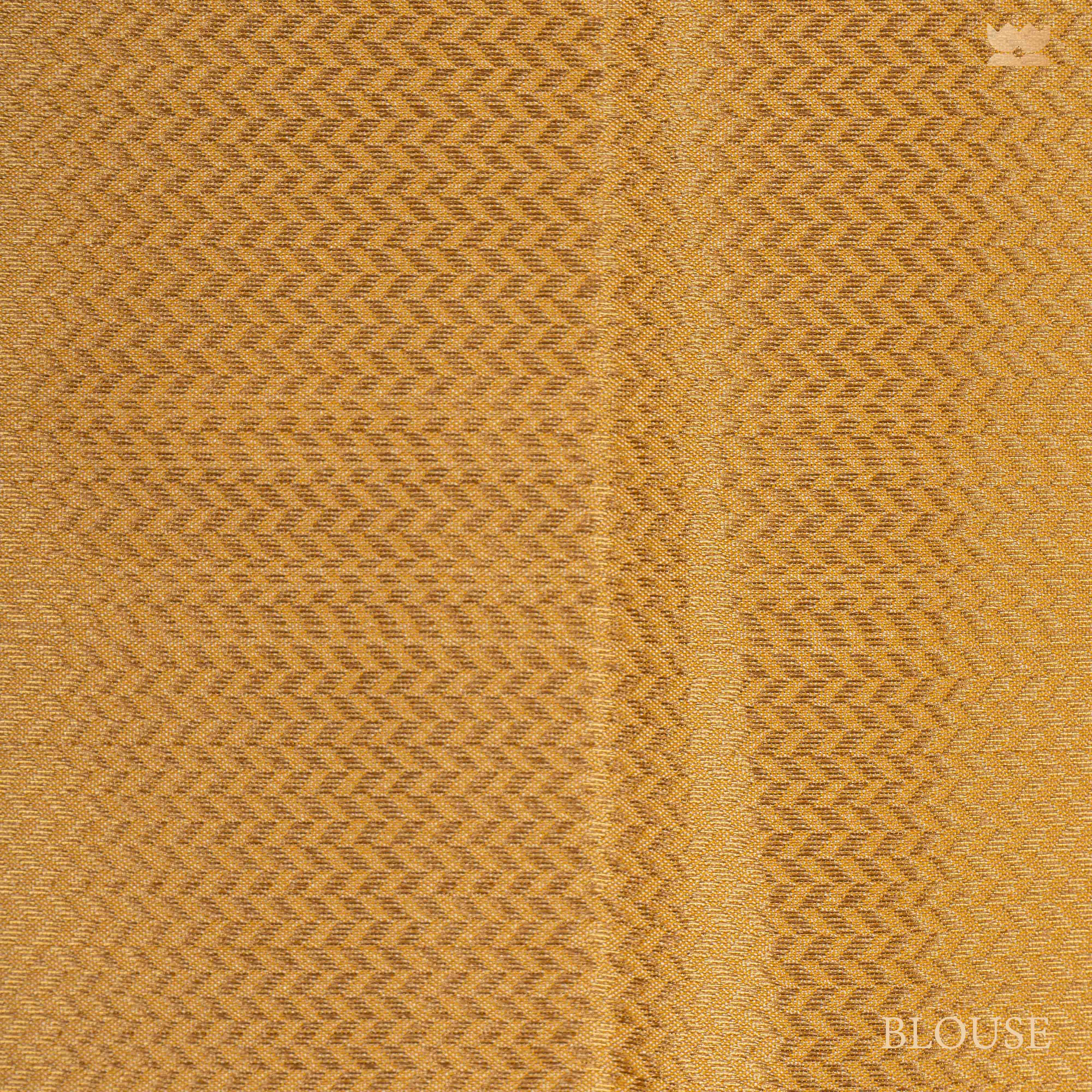 Gold Banarasi Art Silk