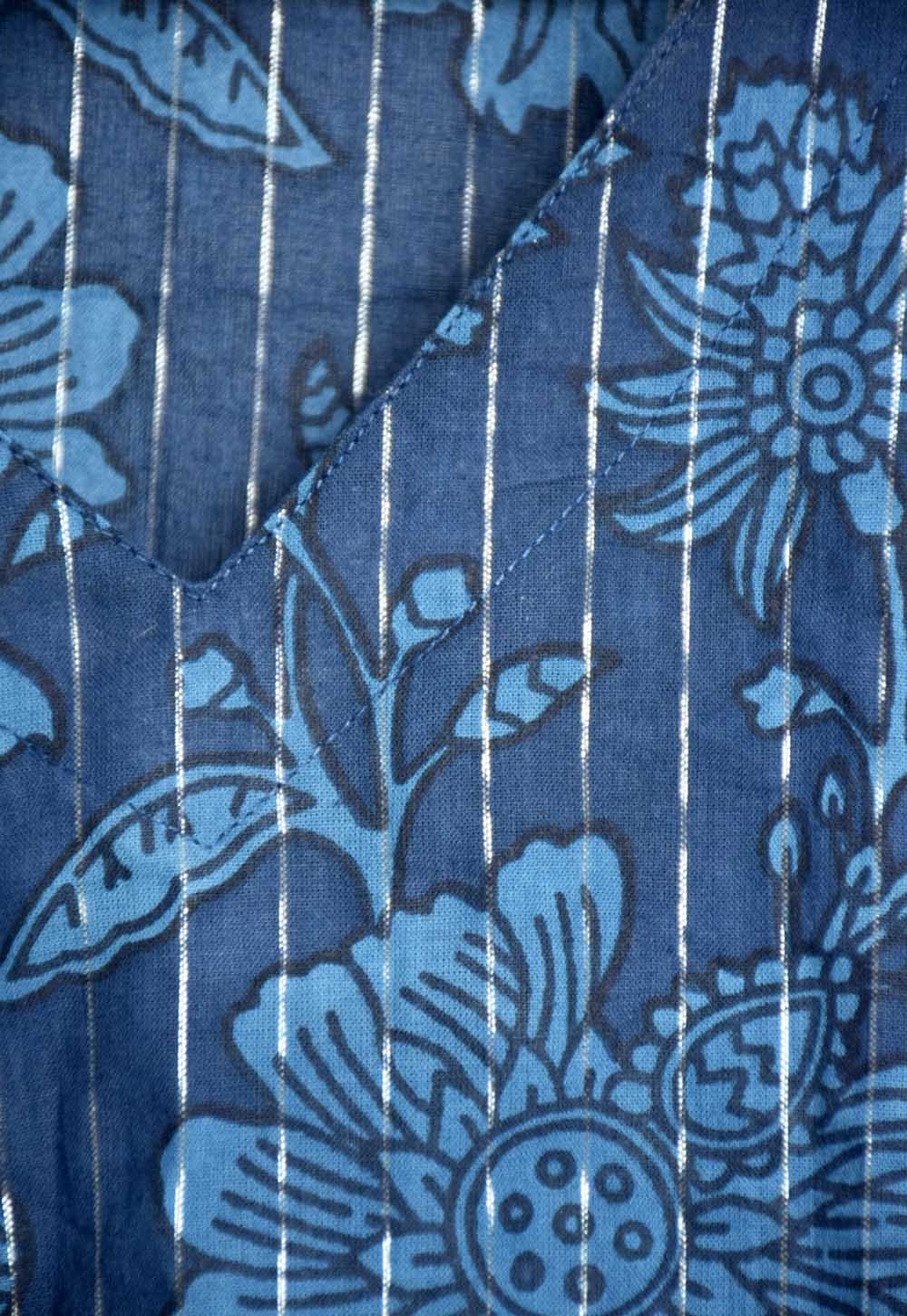Blue Bloom Top